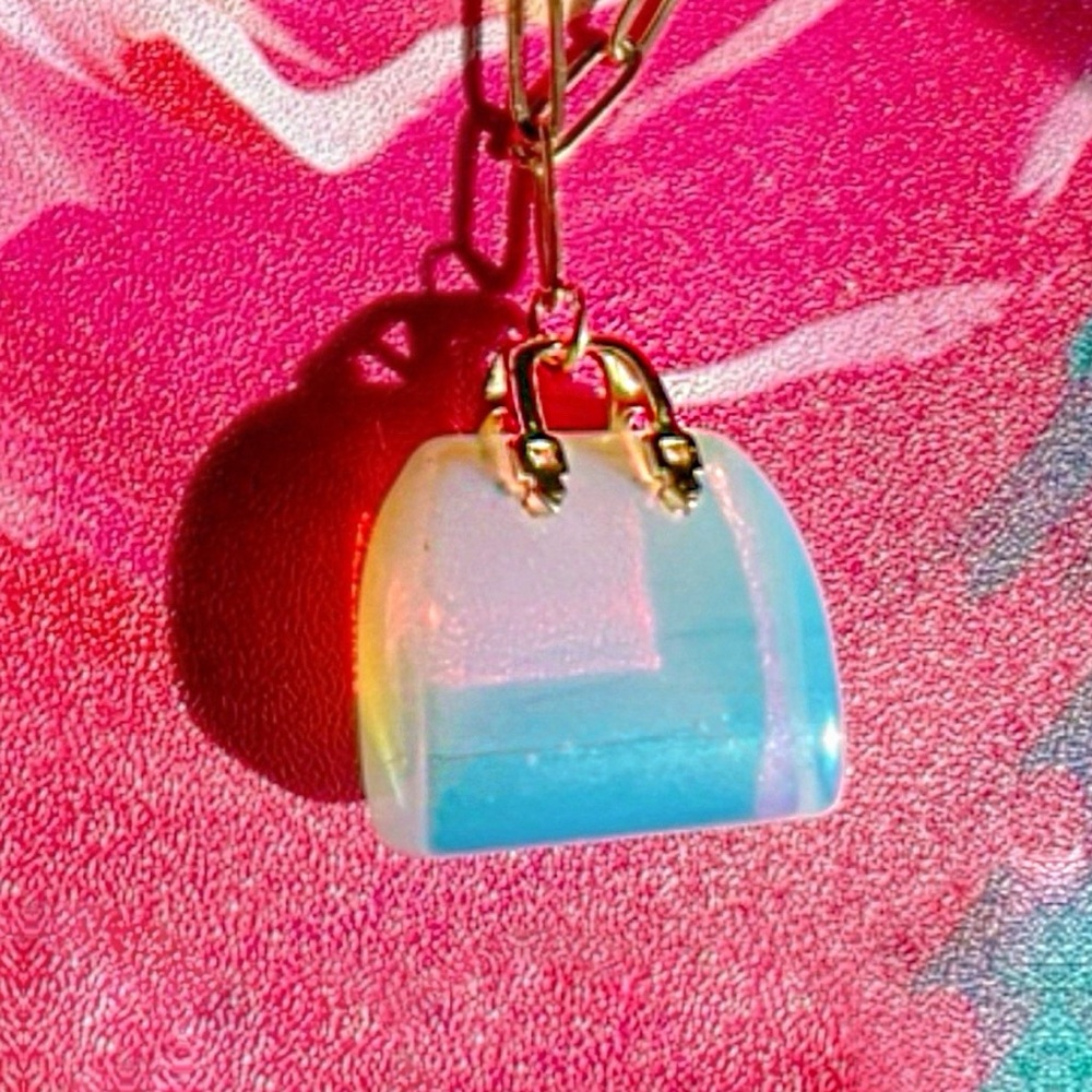 Opalite Purse Necklace